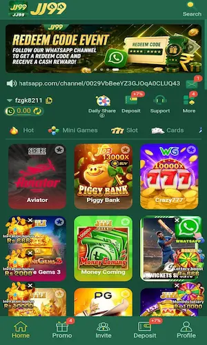 JJ99 Game lobby