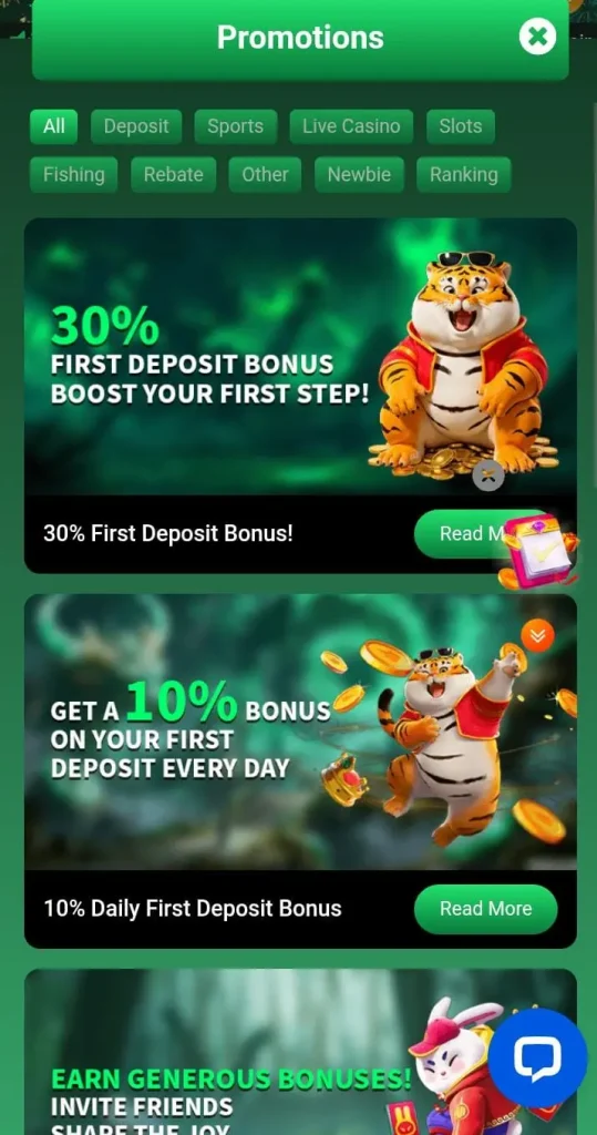 PK11 Game promotion